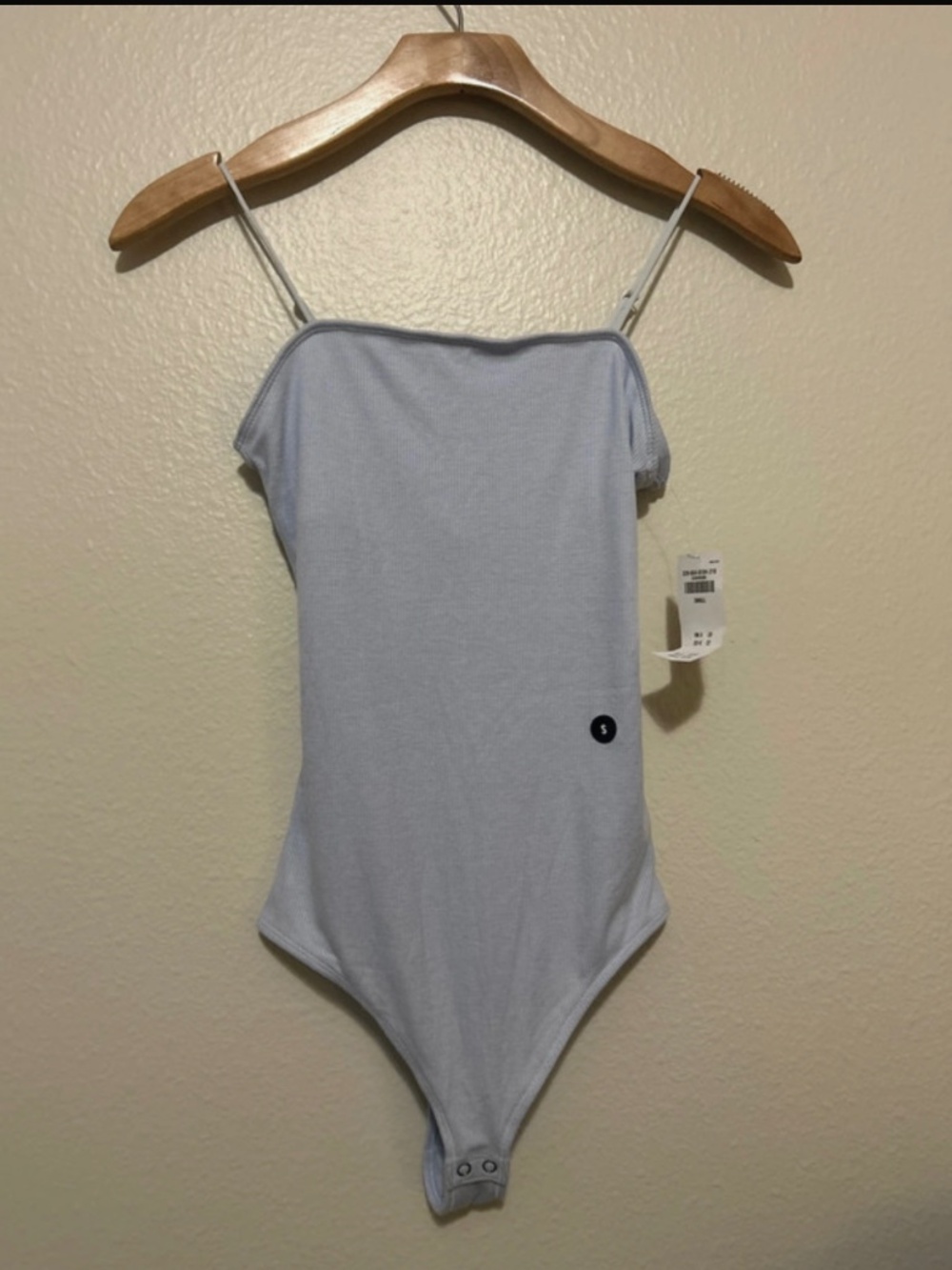 Hollister light blue tank top body suit, NWT, size S